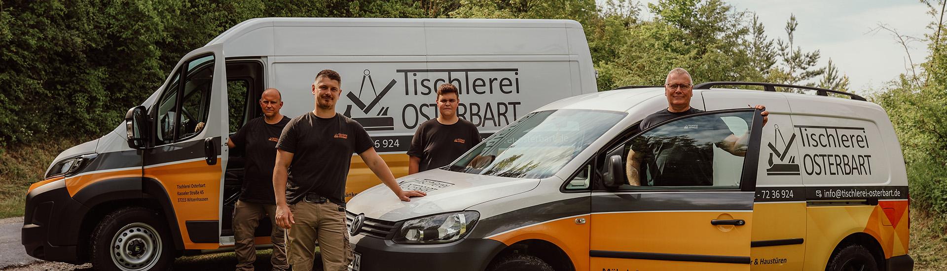 Homepage Fa. Tischlerei Jan Osterbart: Startbild